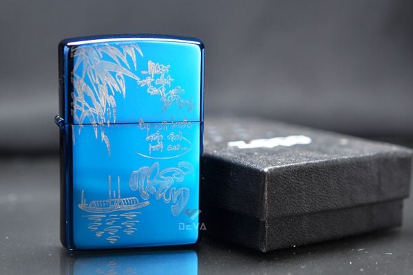 Zippo khắc laser chữ Nhẫn ZK05