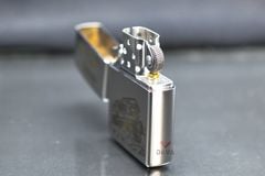 Zippo Khắc CNC 2 Mặt Chủ Đề Xe Jeep Huyền Thoại ZK169