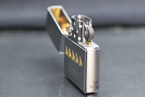Bật lửa  khắc logo chữ Zippo  ZK72