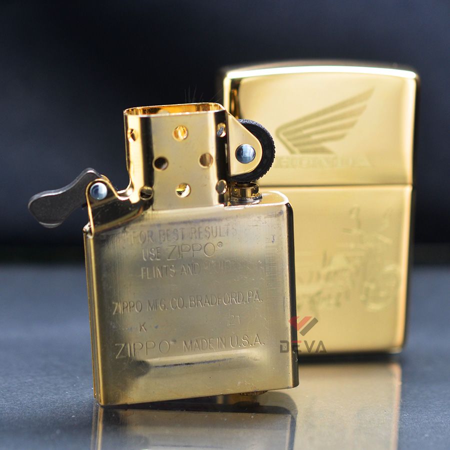 Tìm mua bật lửa Mỹ chính hãng Bật Lửa Zippo Khắc CNC Xe Máy Honda