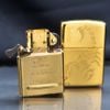 Zippo Vàng Khắc Hình Bọ Cạp Cách Điệu Z210