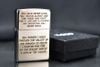 Zippo Khắc Tâm Thư Lính Mỹ Trong Chiến Tranh Việt Nam ZK55