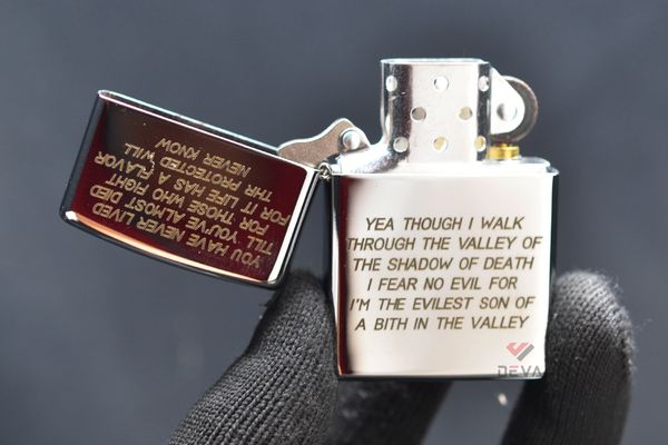 Zippo Khắc Tâm Thư Lính Mỹ Trong Chiến Tranh Việt Nam ZK55