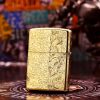 Zippo khắc rồng phượng 5 mặt Z259