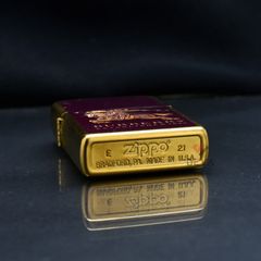 Zippo In Chủ Đề Hãng Thời Trang Burberry ZN274