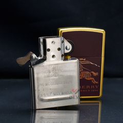 Zippo In Chủ Đề Hãng Thời Trang Burberry ZN274