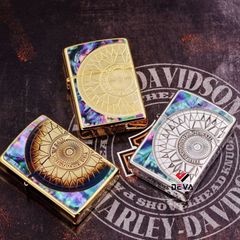 Zippo Bản Giới Hạn Khảm Trai Mặt La Bàn The Expansion Of Sail ZN01