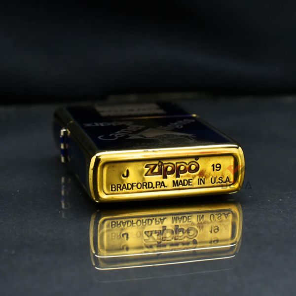 Zippo Đồng Cháy Chủ Đề Thương Hiệu Thuốc Lá Camel ZN282