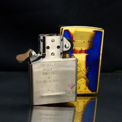 Zippo Đồng Cháy Chủ Đề Thương Hiệu Thuốc Lá Camel ZN282