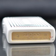 Zippo Mỹ chính hãng thiết kế hình hộp 3D Lines Boxed Design Z290