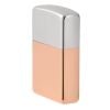 Zippo lưỡng kim bạc và Copper nguyên khối Z206
