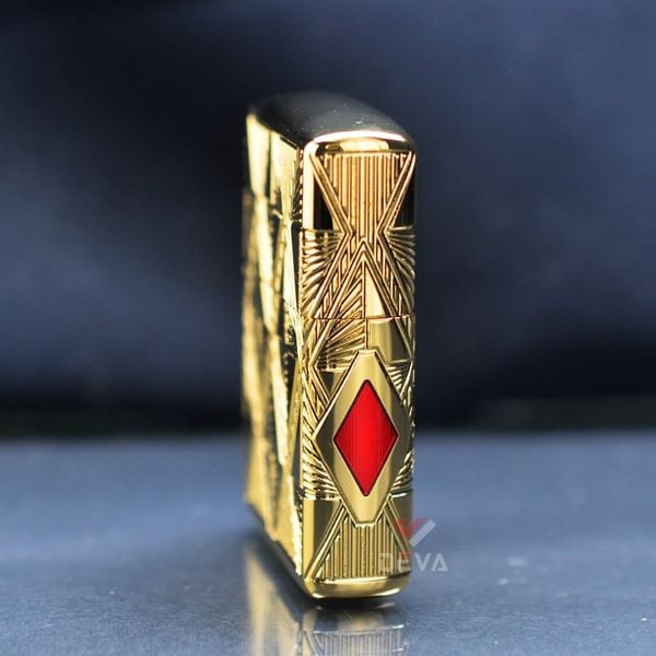 Zippo Bản Đặc Biệt Vân Kim Cương Luxury Diamond Design Z248