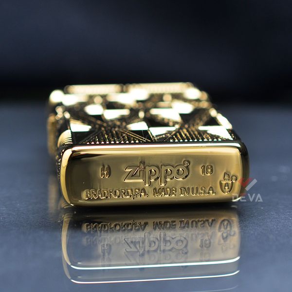 Zippo Bản Đặc Biệt Vân Kim Cương Luxury Diamond Design Z248