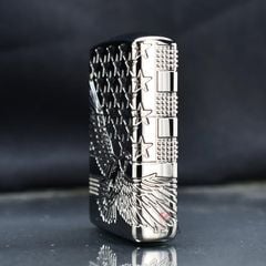 Zippo Bản Đặc Biệt Luxury Chủ Đề Đại Bàng Ái Quốc Patriotic Design Z220