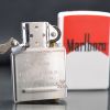 Zippo Mỹ chính hãng Marlboro trắng Z215