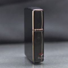 Zippo Màu Đen Gỗ Mun Ebony ZT21