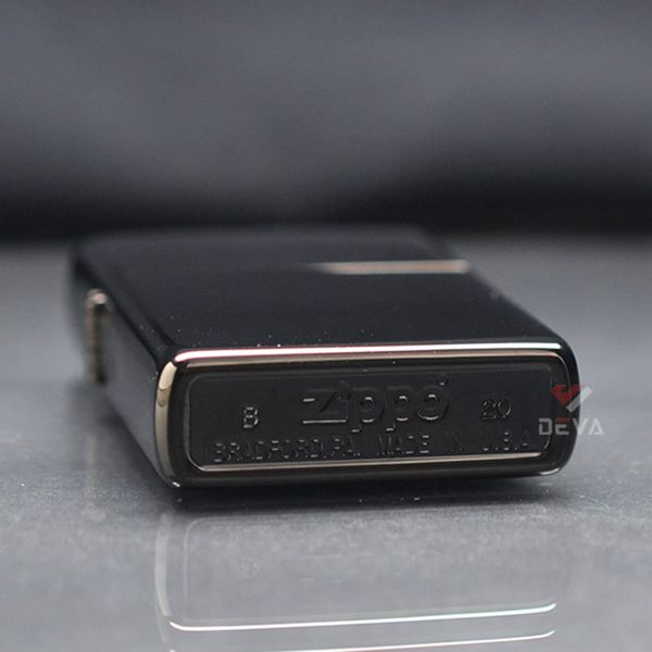 Zippo Màu Đen Gỗ Mun Ebony ZT21