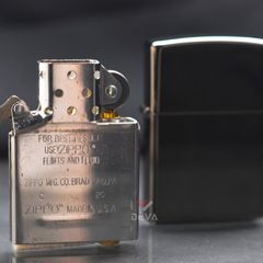 Zippo Màu Đen Gỗ Mun Ebony ZT21