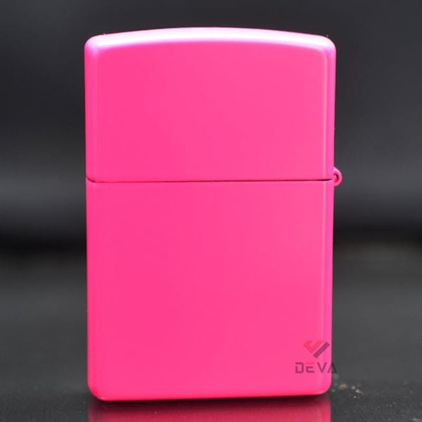 Zippo màu hồng nhạt neon 28886 mã ZT04