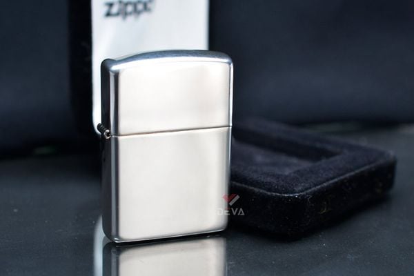 Bật lửa zippo bạc nguyên khối Armor Sterling Silver Z188