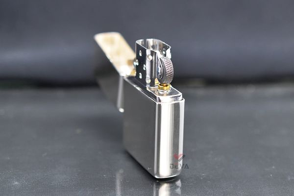 Bật lửa zippo bạc nguyên khối Armor Sterling Silver Z188