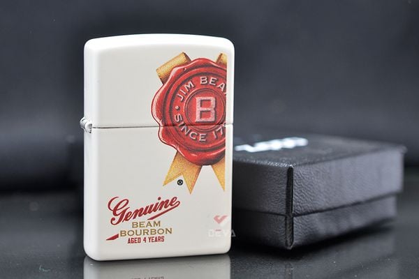 Zippo Mỹ chính hãng chủ đề hãng Whiskey Jim Beam Z291