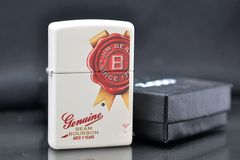 Zippo Mỹ chính hãng chủ đề hãng Whiskey Jim Beam Z291