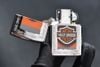 Tìm mua bật lửa Mỹ chính hãng Zippo Chủ Đề Dây Xích Harley-Davidson Chain Z405
