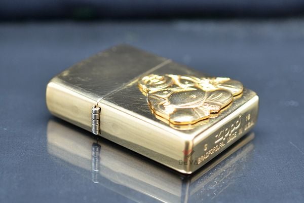 Zippo dán Emblem hình phật Di Lặc Z249
