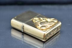 Zippo dán Emblem hình phật Di Lặc Z249