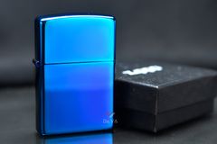 Zippo Sơn 7 màu Indigo ZT06
