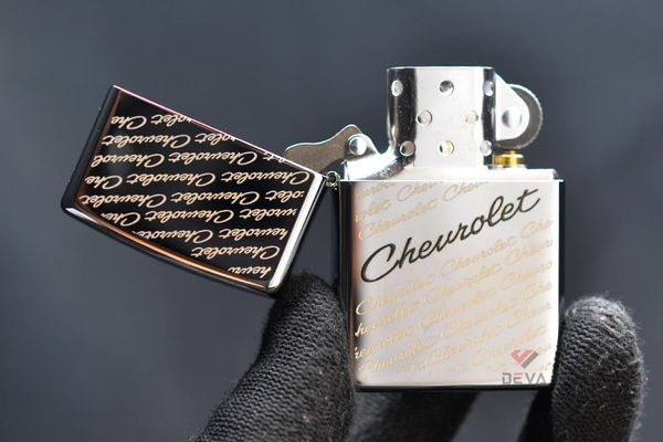 Zippo Mạ Chrome Chủ Đề Hãng Xe Chevrolet Z395