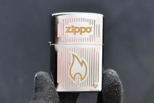 Zippo Mạ Chrome Khắc Chủ Đề Chrome Visions Z401