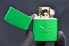 Zippo Stamped leaf Brass lá Phong nổi Z265