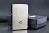 Zippo mạ Satin kỷ niệm Zippo 75 Z207