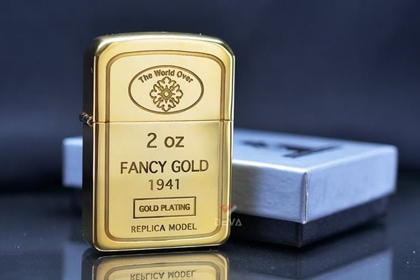 Bật lửa zippo tái bản 1941 mạ vàng Fancy Gold Z203