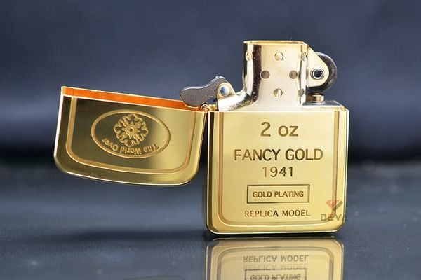 Bật lửa zippo tái bản 1941 mạ vàng Fancy Gold Z203