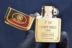 Bật lửa zippo tái bản 1941 mạ vàng Fancy Gold Z203