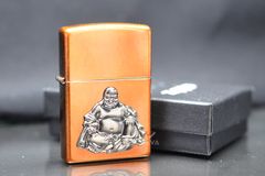 Bật lửa zippo Mỹ hình phật Di Lặc  Z76