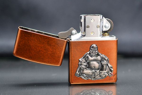 Bật lửa zippo Mỹ hình phật Di Lặc  Z76