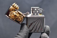 Zippo Armor Mỹ móng vuốt Chúa Sơn Lâm Tiger Claw 3D Z121