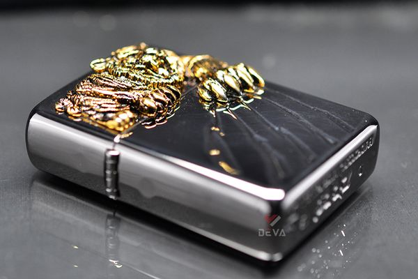 Zippo Armor Mỹ móng vuốt Chúa Sơn Lâm Tiger Claw 3D Z121