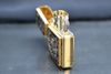 Zippo ốp emblem hoa văn dày Z272