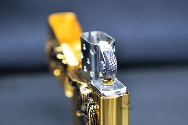 Bật lửa zippo chính hãng hình ngựa Unicorn Gold Z38