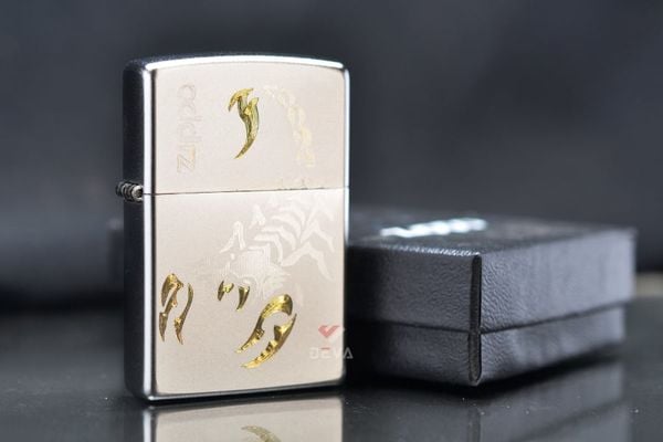 Zippo satin hình bọ cạp Z197