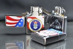Zippo chính hãng sơn chủ đề Thuỷ Quân Hoa Kỳ USMC Z390