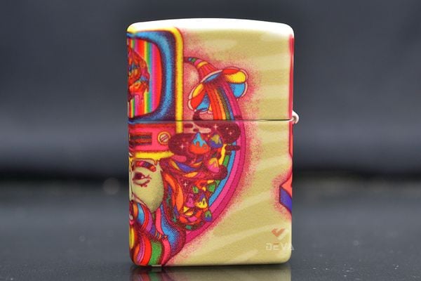 Zippo Sơn Chủ Đề Nghệ Thuật Ảo Giác Trippy Design Z397