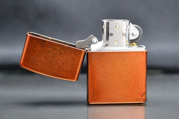 Zippo Mỹ chính hãng sơn màu nâu Toffee Z84