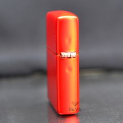 Zippo Mỹ chính hãng sơn tĩnh điện màu đỏ Anodized Red ZT16