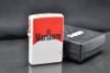 Zippo Mỹ chính hãng Marlboro trắng Z215